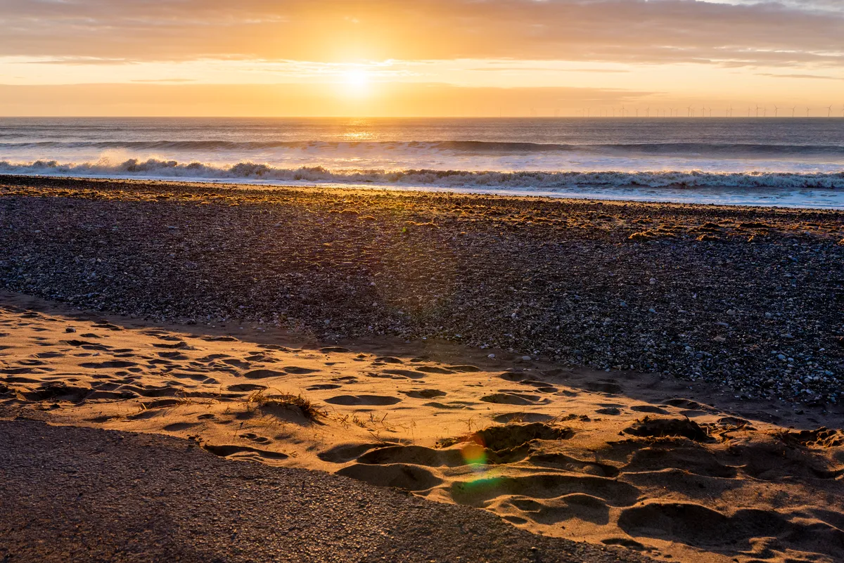 Kilnsea, Yorkshire — landscape photograph by Wayne Chell